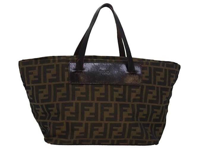 Fendi Zucchino Brown Cloth  ref.1543017