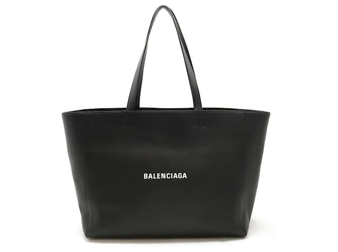 Sac fourre-tout Balenciaga Everyday Est-Ouest Cuir Noir  ref.1543095