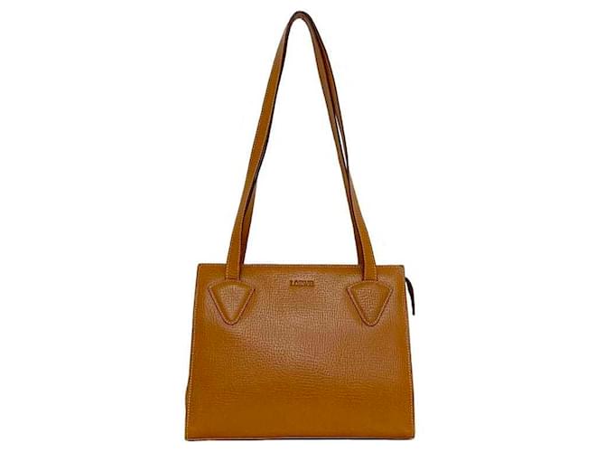 Bolsa tote de couro marrom Loewe  ref.1543171