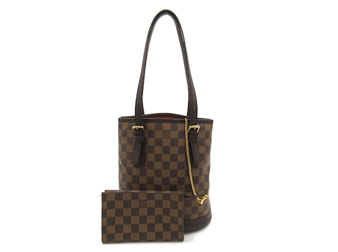 Mare Tasche Louis Vuitton Braun Damier ebene Leinwand  ref.1543222