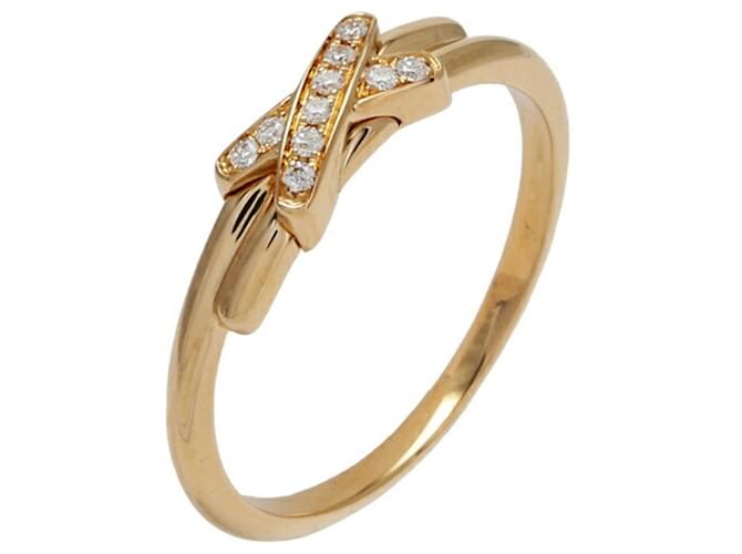 Anillo Chaumet Lien Jeu Deux en oro rosa K18PG  ref.1543481