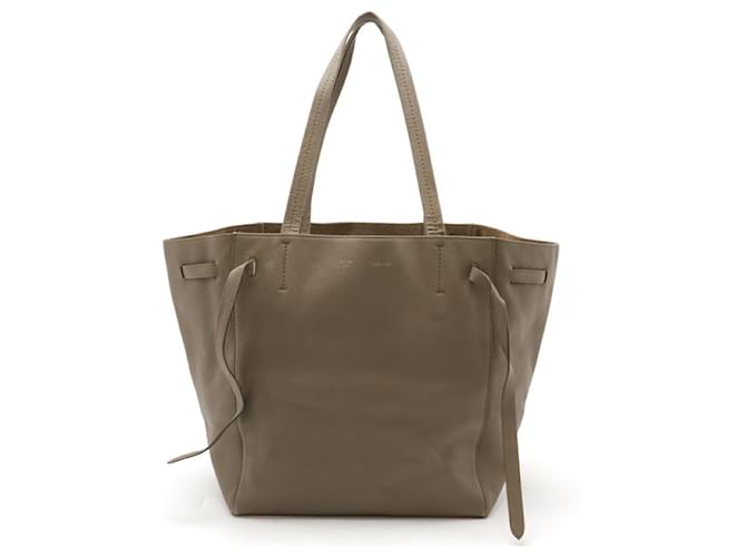 Céline Sac cabas Phantom Small de Celine Cuir Gris  ref.1543541