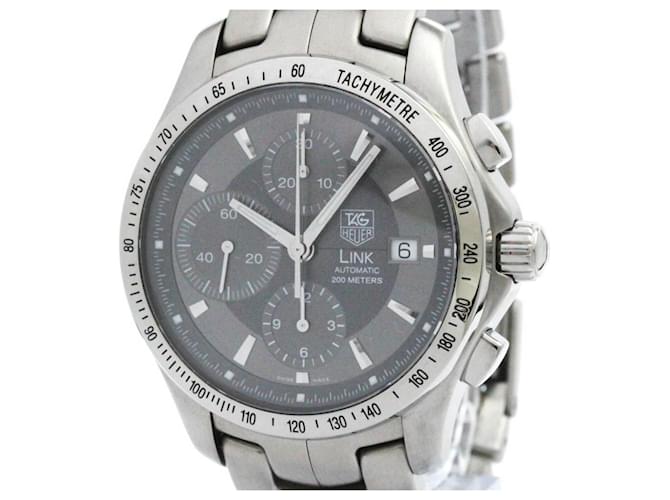 TAG HEUER Link Chronograph Steel Automatic Mens Watch  ref.1544221