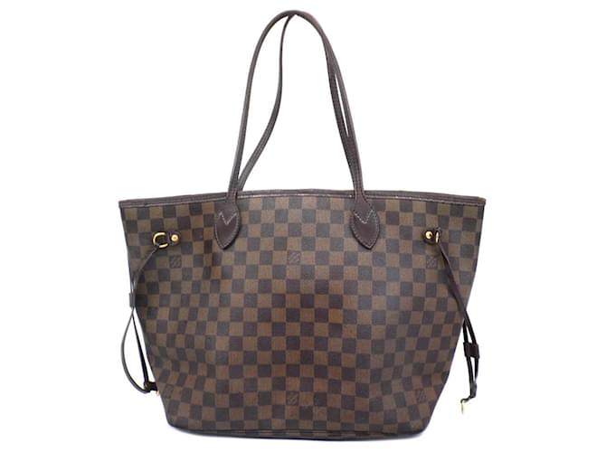 Louis Vuitton Damier Neverfull MM Tote Bag Damier ebene  ref.1544356