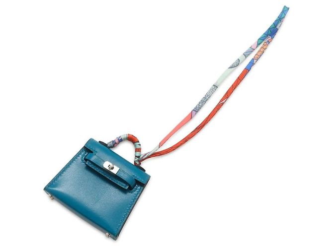 Hermès Hermes Kelly Twilly Blue Thalassa Handbag Charm