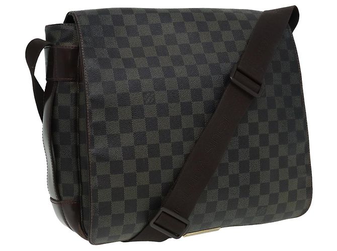 LOUIS VUITTON Borsa a Spalla Damier Ebene Abbesses N45257 LV Auth yk13447