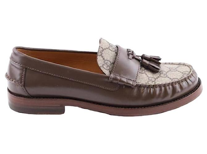 Gucci loafers women brown deals