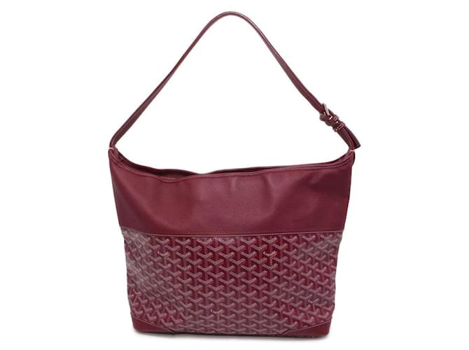 Sac à épaule Goyard Bordeaux Plastique  ref.1545002