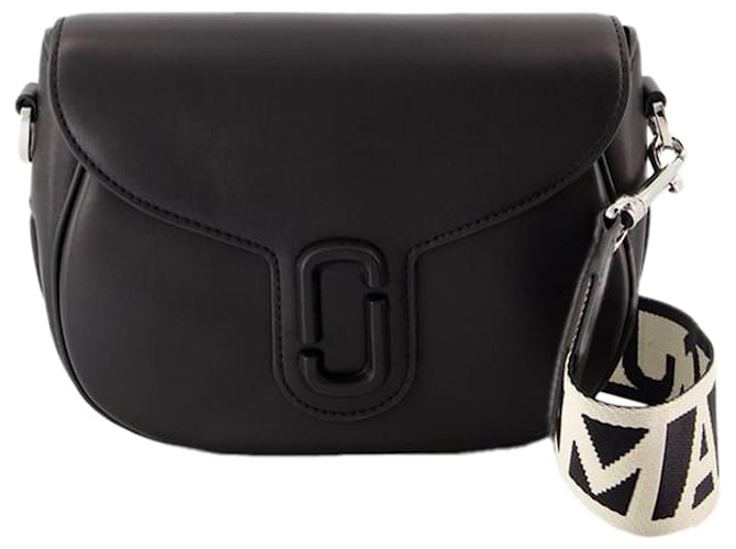 Saddle Large Crossbody - Marc Jacobs - Leather - Black Pony-style calfskin  ref.1545590