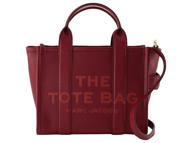 The Medium Tote - Marc Jacobs - Leather - Red Pony-style calfskin  ref.1545591