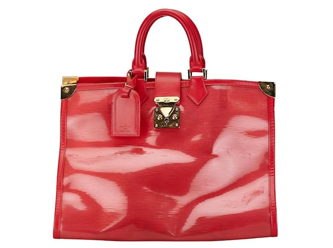 Louis Vuitton Epi Fleurage Garment Bag Red Leather Polyurethane  ref.1546383