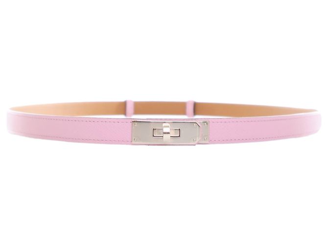 Cinturón Kelly 18 en Epsom rosa Hermès