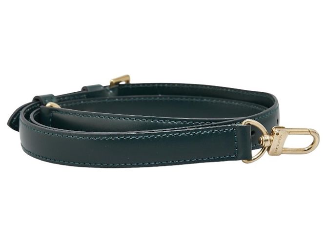 Louis Vuitton Taiga Dark Green Leather Shoulder Strap