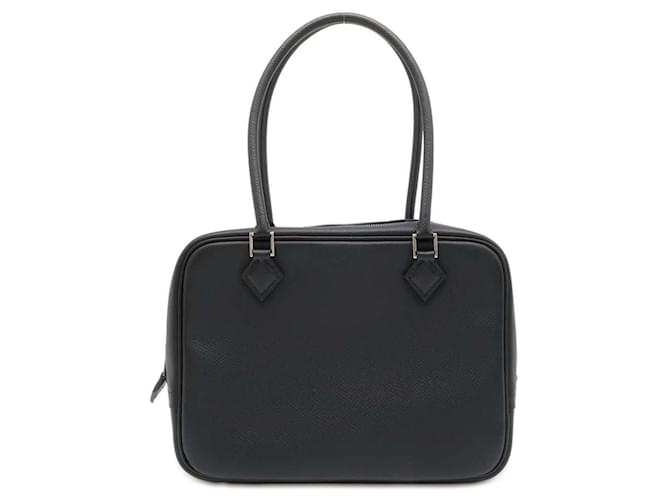 Sac à main Hermès Plume en Epsom noir Cuir  ref.1546696