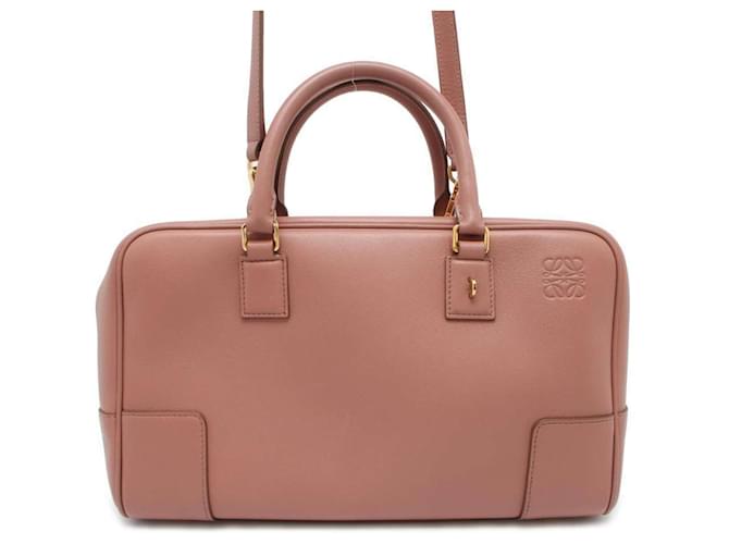 Loewe Amazona 28 Leather Handbag Pink  ref.1546721