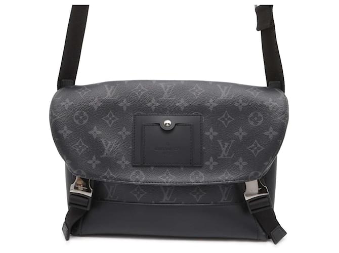 Bolso de Hombro Monogram Eclipse Louis Vuitton Negro Lienzo  ref.1546726