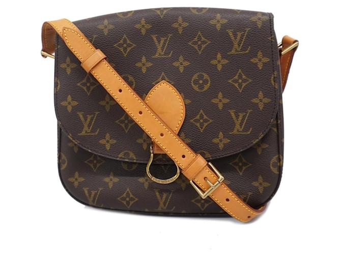 Sac à épaule Saint-Clair GM Monogram Louis Vuitton Marron  ref.1546823