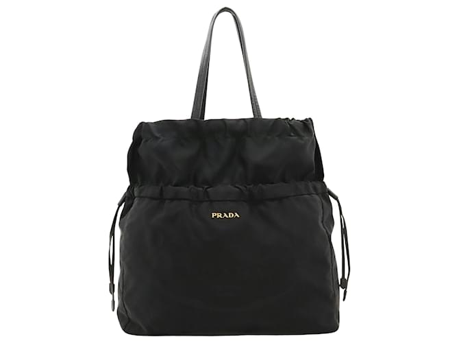 Tote Prada Tessuto Nero Sintetico  ref.1547274