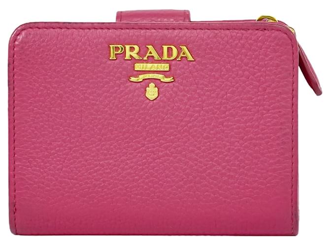 Prada Saffiano Pink Leder  ref.1547292