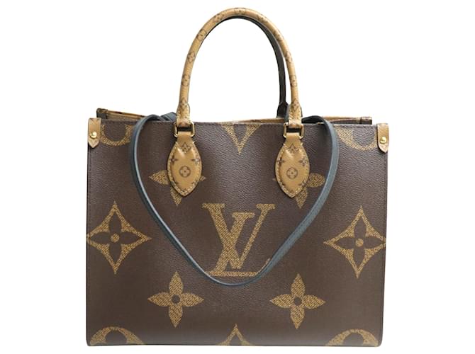 Louis Vuitton Onthego Toile Marron  ref.1547303