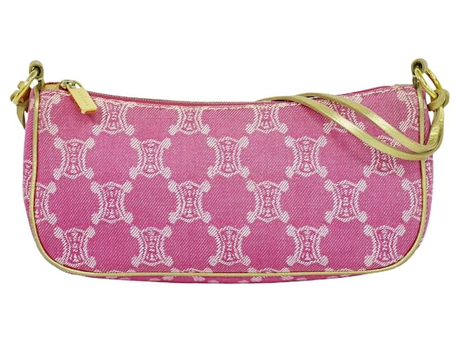 Céline Macadam Toile Rose  ref.1547310