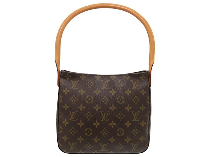 Louis Vuitton Looping Brown Cloth  ref.1547329