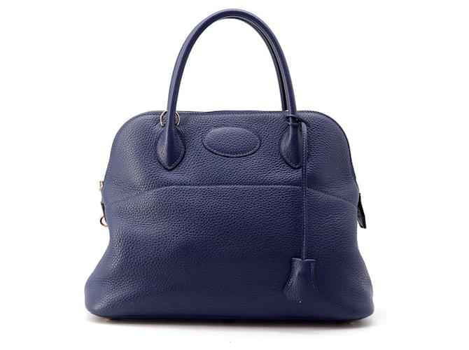 Hermès Sac à main Hermes Bolide 31 Cuir Noir  ref.1547382