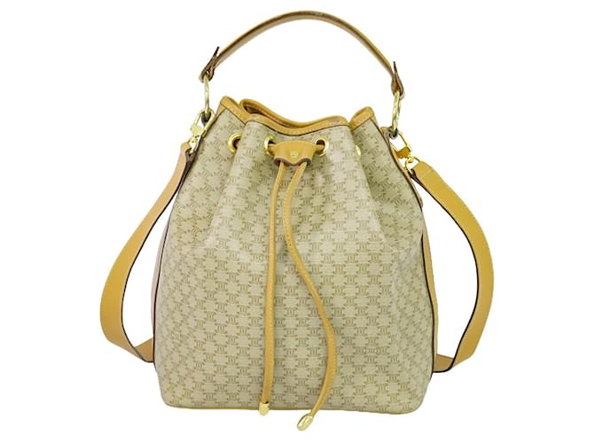 Céline Macadam Toile Beige  ref.1547385