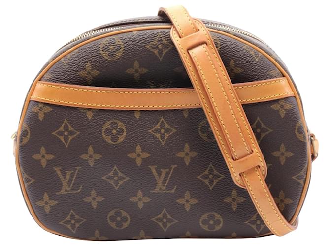 Louis Vuitton Blois Castaño Lienzo  ref.1547392