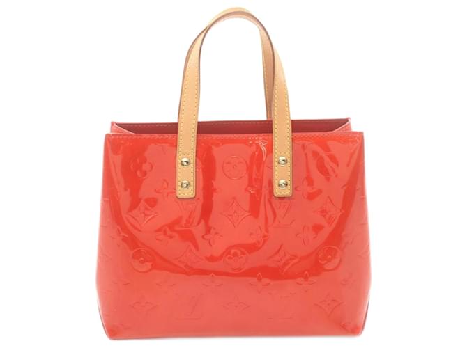 Louis Vuitton Reade Vermelho Couro envernizado  ref.1547480