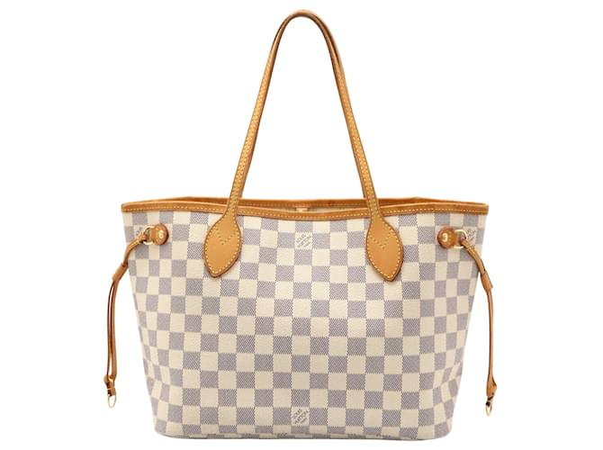 Louis Vuitton Neverfull PM Toile Blanc  ref.1547510