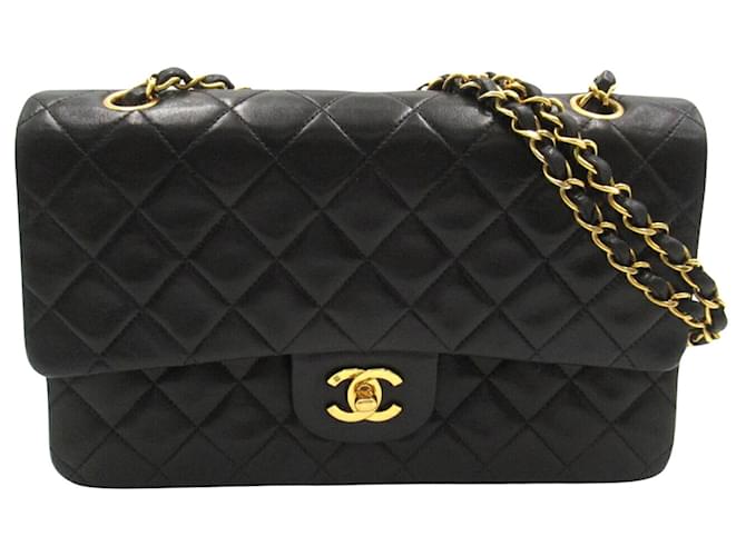 Chanel Timeless Black Leather  ref.1547519