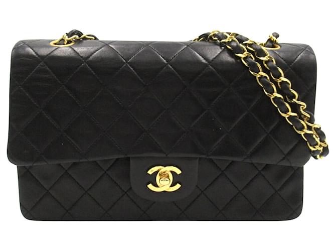 Timeless Chanel Atemporal Preto Couro  ref.1547545