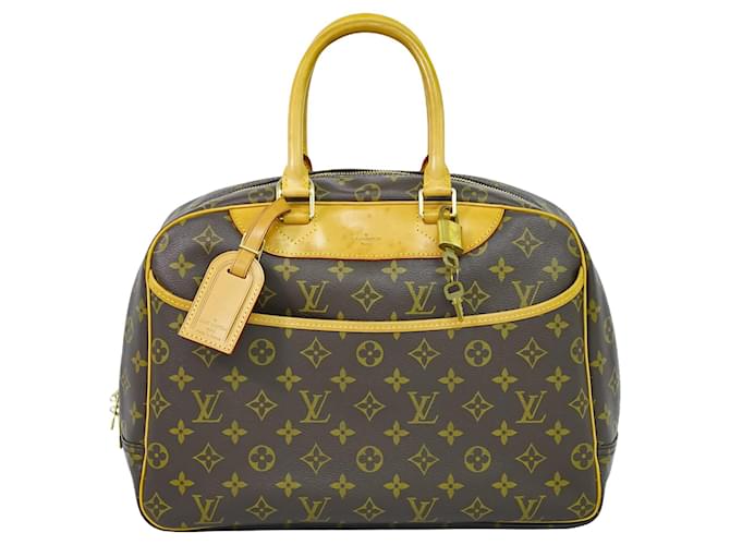 Louis Vuitton Deauville Marrone Tela  ref.1547566