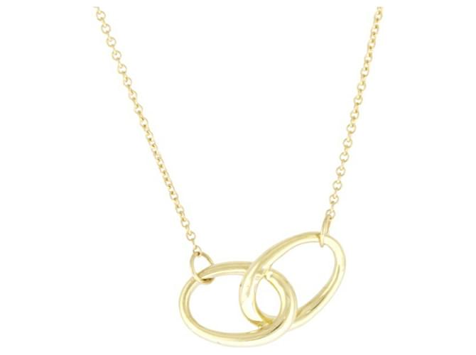 Tiffany & Co Collana Double Loop Tiffany in Oro Giallo 18K D'oro  ref.1547709