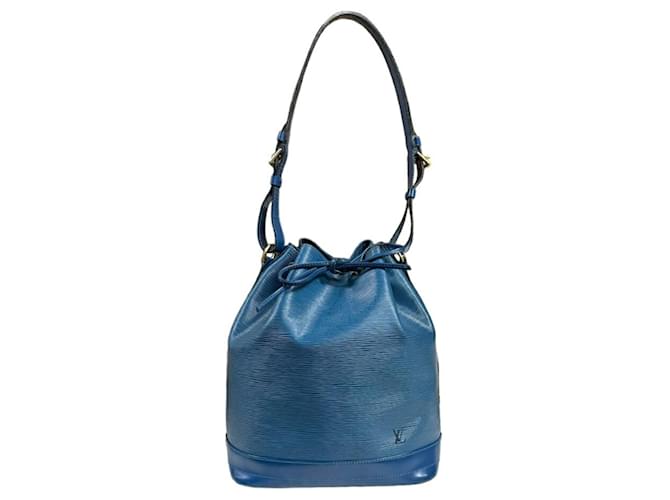 Noe Bolso de Hombro Noé Epi Louis Vuitton Azul Cuero  ref.1547747