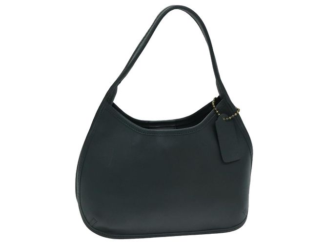Coach Borsa a mano in pelle verde Auth am6541