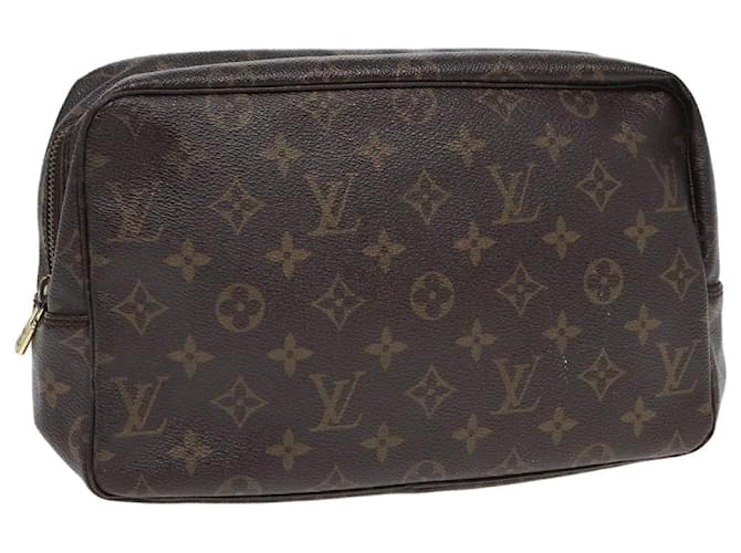 LOUIS VUITTON Monogram Trousse Toilette 28 Clutch Bag M47522 LV Auth 83110 Cloth  ref.1547934