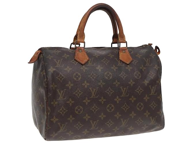 LOUIS VUITTON Handtasche Monogram Speedy 30 M41526 LV Auth yk13855 Monogramm Leinwand  ref.1547937