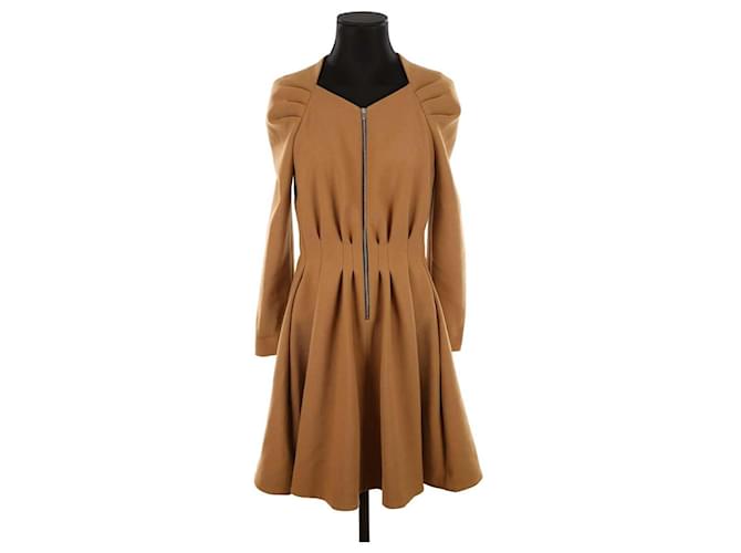 Maje Robe marron Polyester  ref.1547977