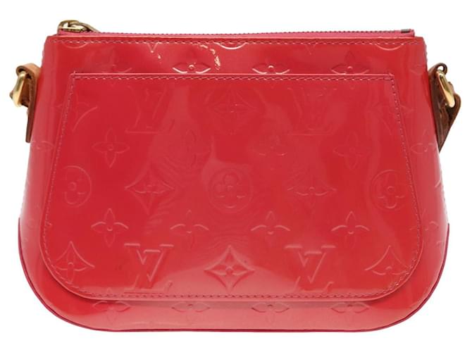 Louis Vuitton Minna Cuir vernis Rouge  ref.1548845