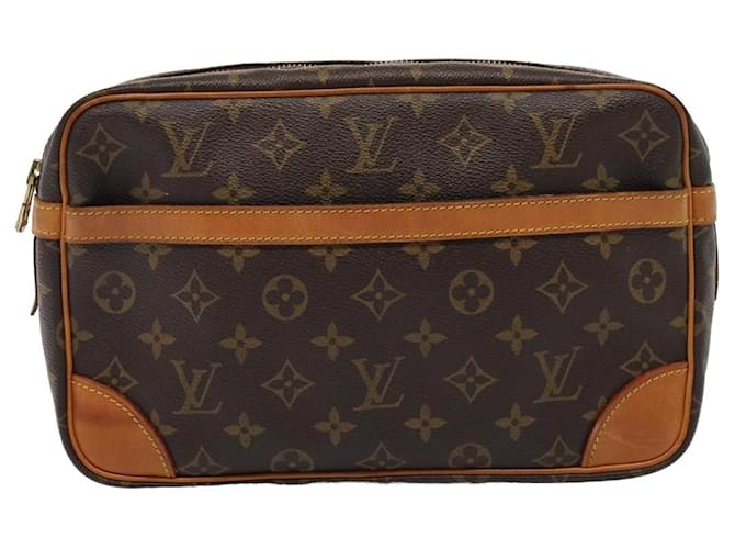 Louis Vuitton Compiegne 28 Brown Cloth  ref.1548865