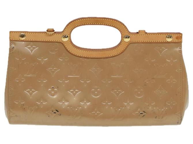 Louis Vuitton Roxbury Bege Couro envernizado  ref.1548920