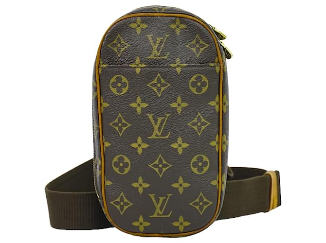 Louis Vuitton Gange Brown Cloth  ref.1549000