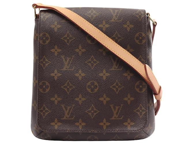 Louis Vuitton Musette Salsa Braun Leinwand  ref.1549180