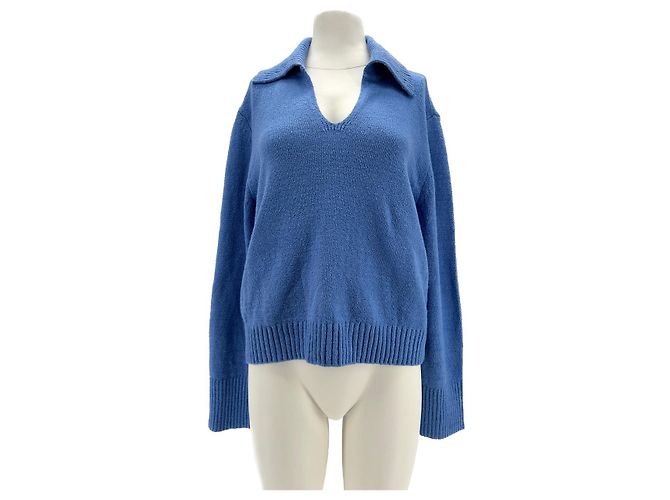 ABERCROMBIE & FITCH Maglieria T. Internazionale M Cotone Blu
