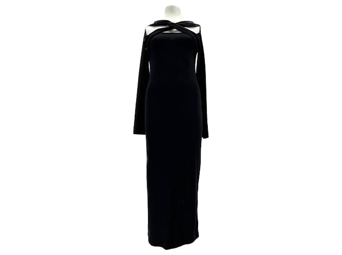 Autre Marque ROTATE Dresses T.FR 36 Cotton Black  ref.1549232