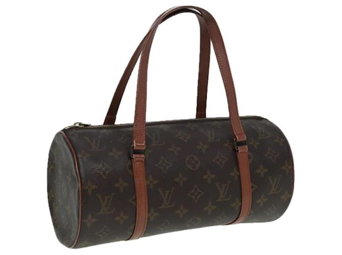 LOUIS VUITTON Monogram Papillon 30 Sac à main M51385 LV Auth 82853 Toile Monogramme  ref.1549408