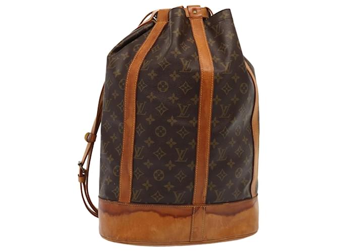 LOUIS VUITTON Bolsa de Hombro Monogram Randonnee PM M42243 LV Auth 84013 Monograma Lienzo  ref.1549504