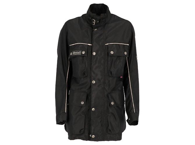 Belstaff Fieldmaster schwarze Nylonjacke - 2000er